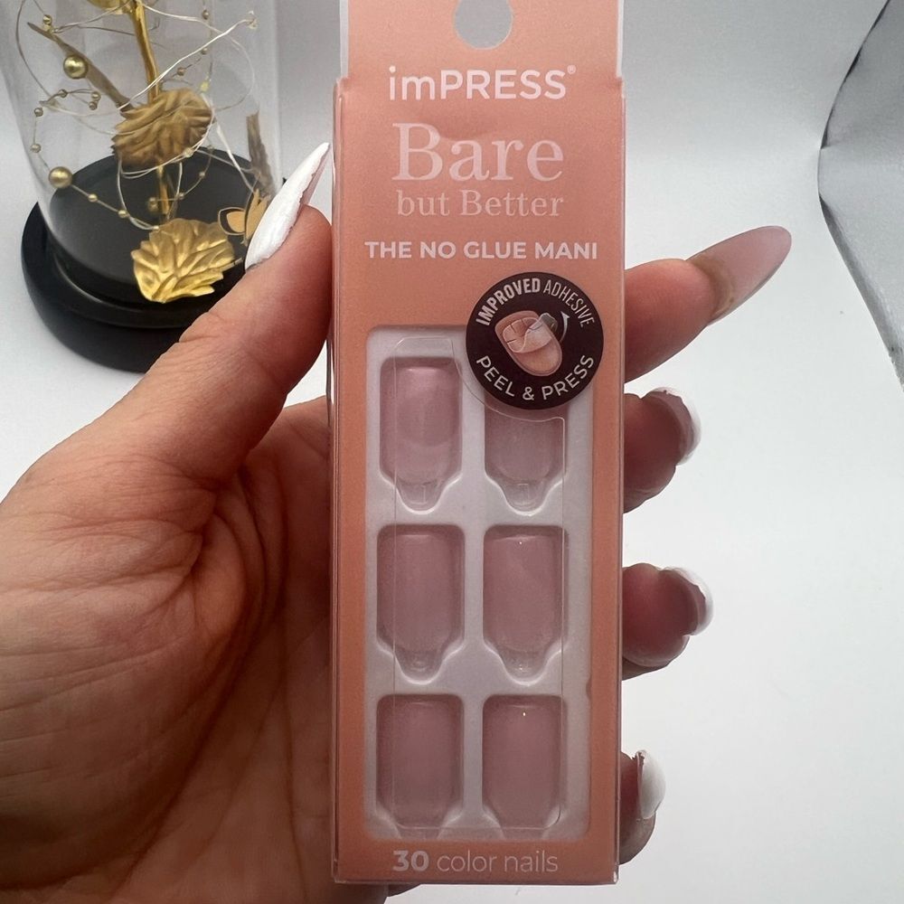 5/$25 🔥Kiss PureFit High Tech Nail Set in Soft Peach